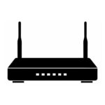 Black Router icon